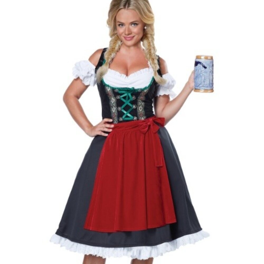 New In Bag Oktoberfest Costume California Costumes XS